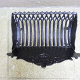 Old gate, cradle with cast iron logs