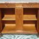 Art Deco walnut sideboard with marble top