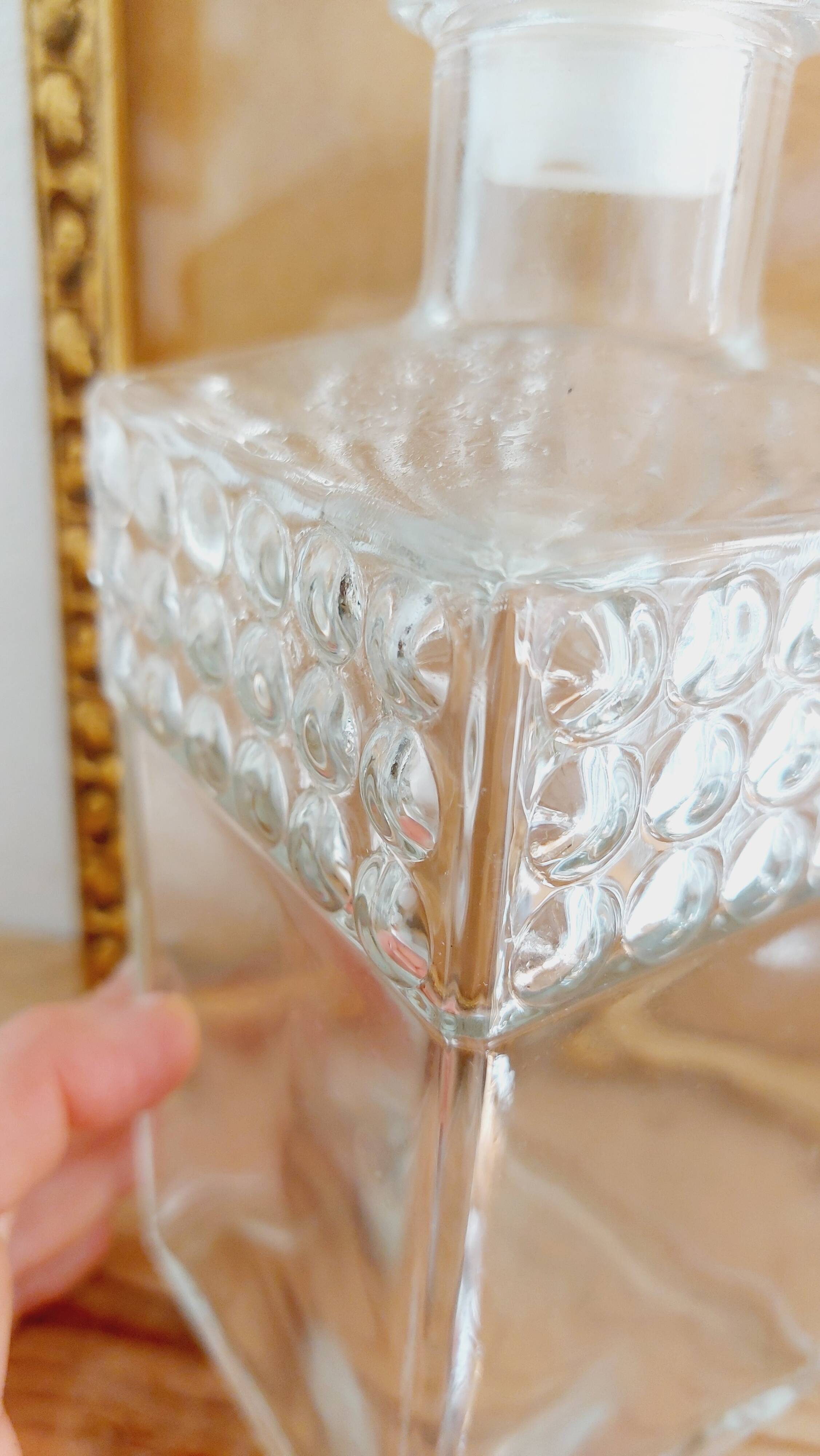 Vintage whiskey decanter