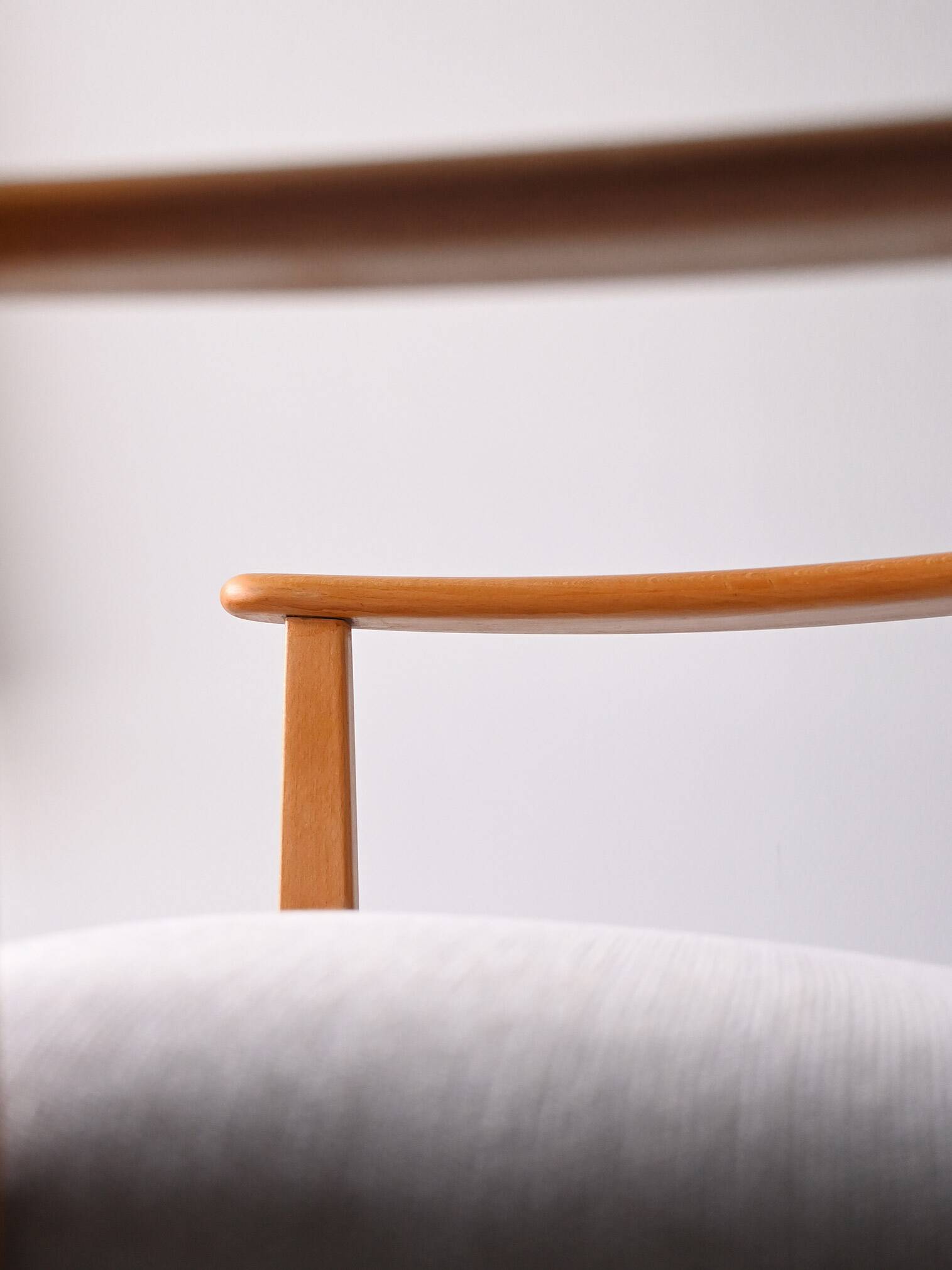 Pair of Scandinavian Mid-Century Oak Armchairs