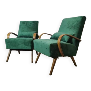 Paire de fauteuils par Jindrich