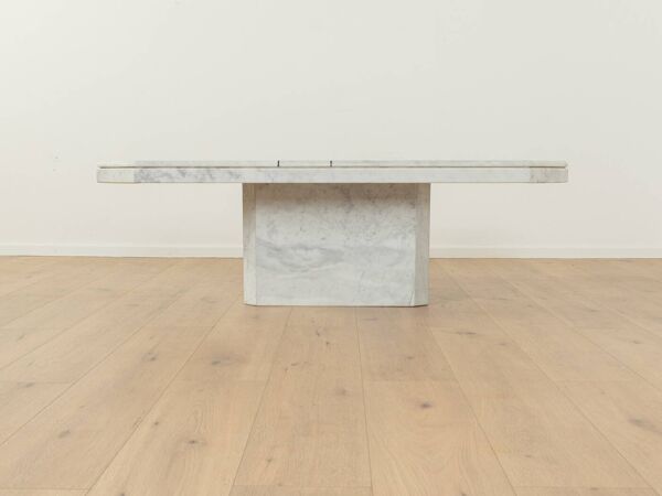 Table basse en marbre des années 1980