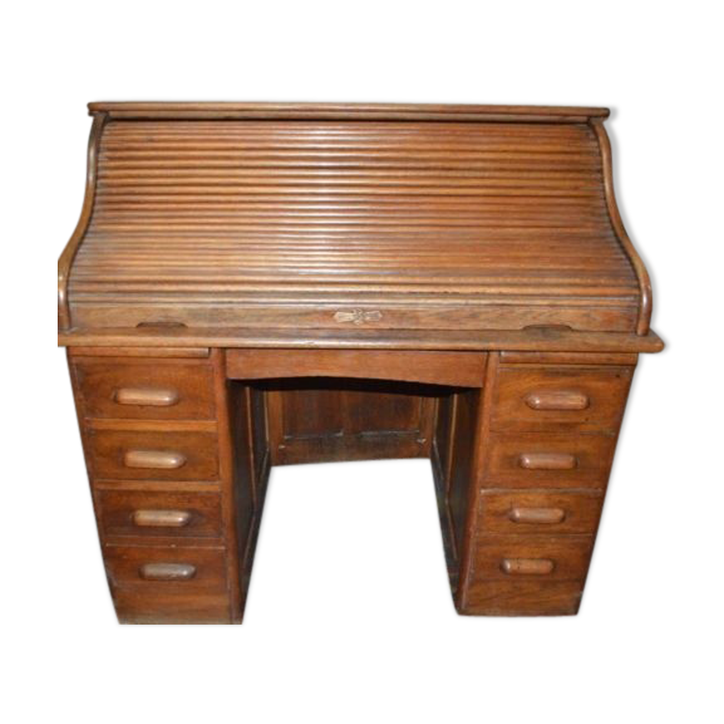 American oak desk