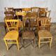 Lot de 12 chaises bistrots