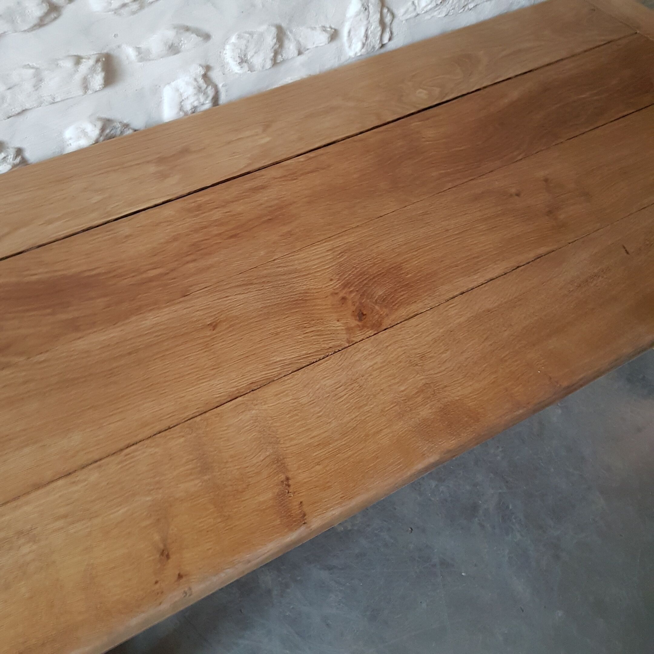 Restored farm table