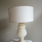 Table lamp ANANAS in alabaster, 70s