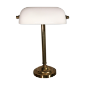 Lampe de bureau opaline