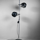 Lampe globe oculaire vintage années 70