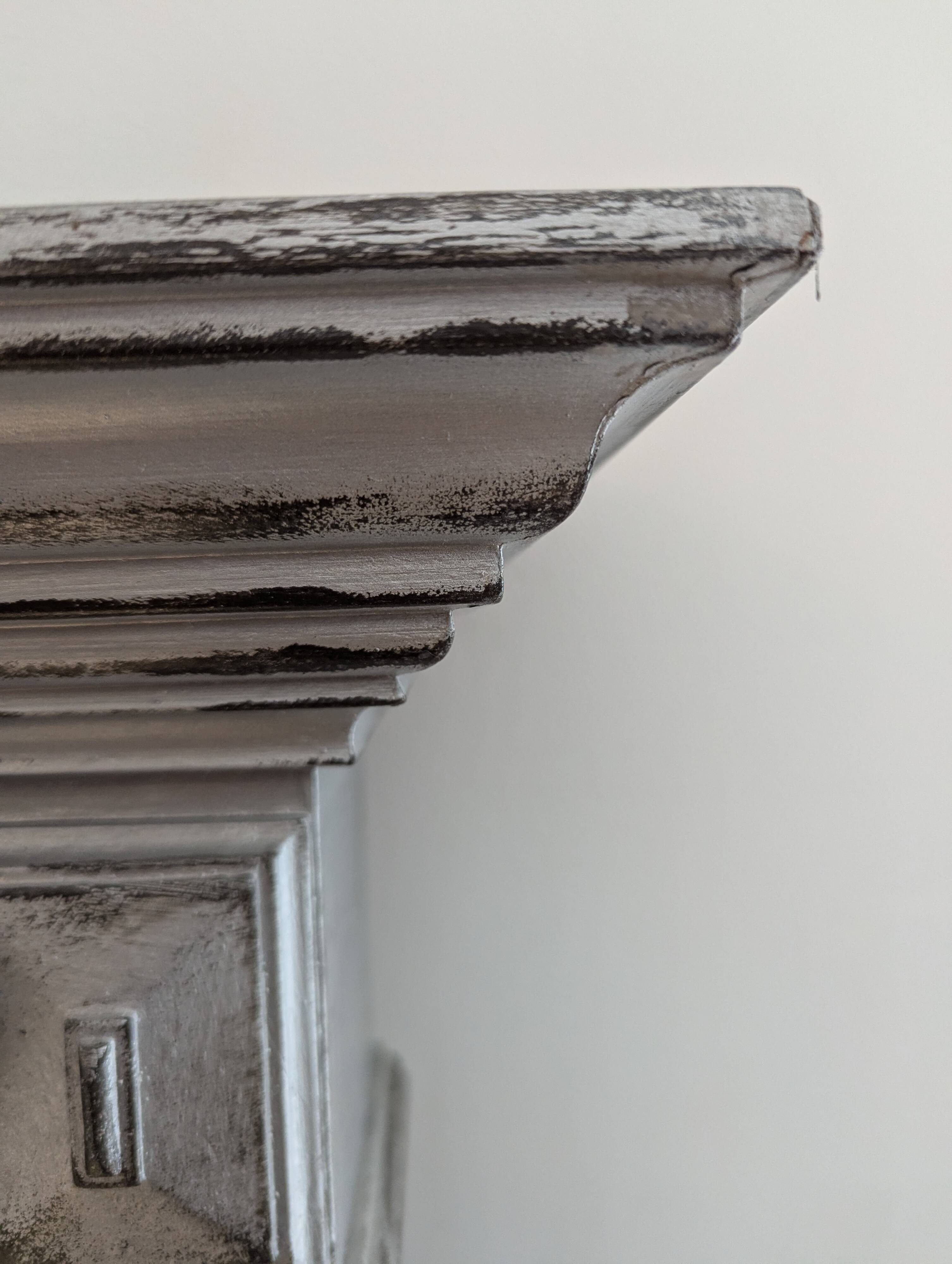 Renovated antique mirror