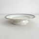 Low ironstone compote dish with blue and gold trim, Saint Amand