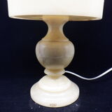 Large alabaster lamp "Herna"