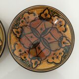 Set of 2 Moroccan hollow dishes