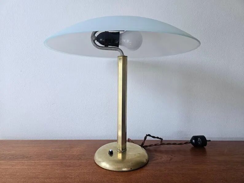 Extremely Rare Art Deco Table or Desk Lamp, Germany, 1930s