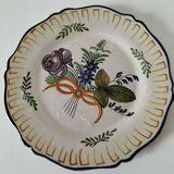 Antique plate – probably Meillonnas, 1950s-1960s
