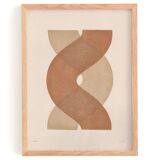 Abstract painting 30x40cm - illustration B 247 signed Eawy