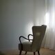 Slagelse Møbelfabrik, modern Danish chaise longues with beech footstool, 1960s