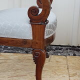 Pair of armchairs restoration style Charles X