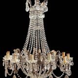 Italian balloon lustre, last quarter of the 19th century.