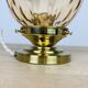 Vintage globe lamp and gold base Vanity Boum x Sézane