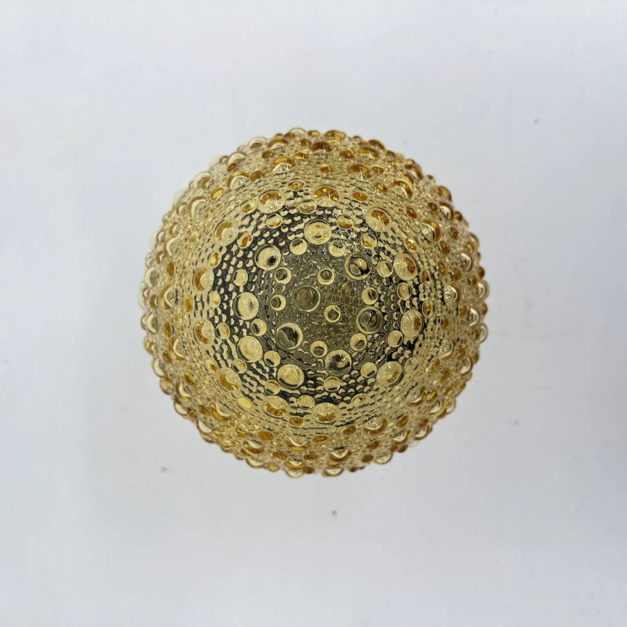 Plafonnier en verre bulle de design des années 50