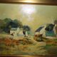 Oil painting painting painting signed Sokol 1972