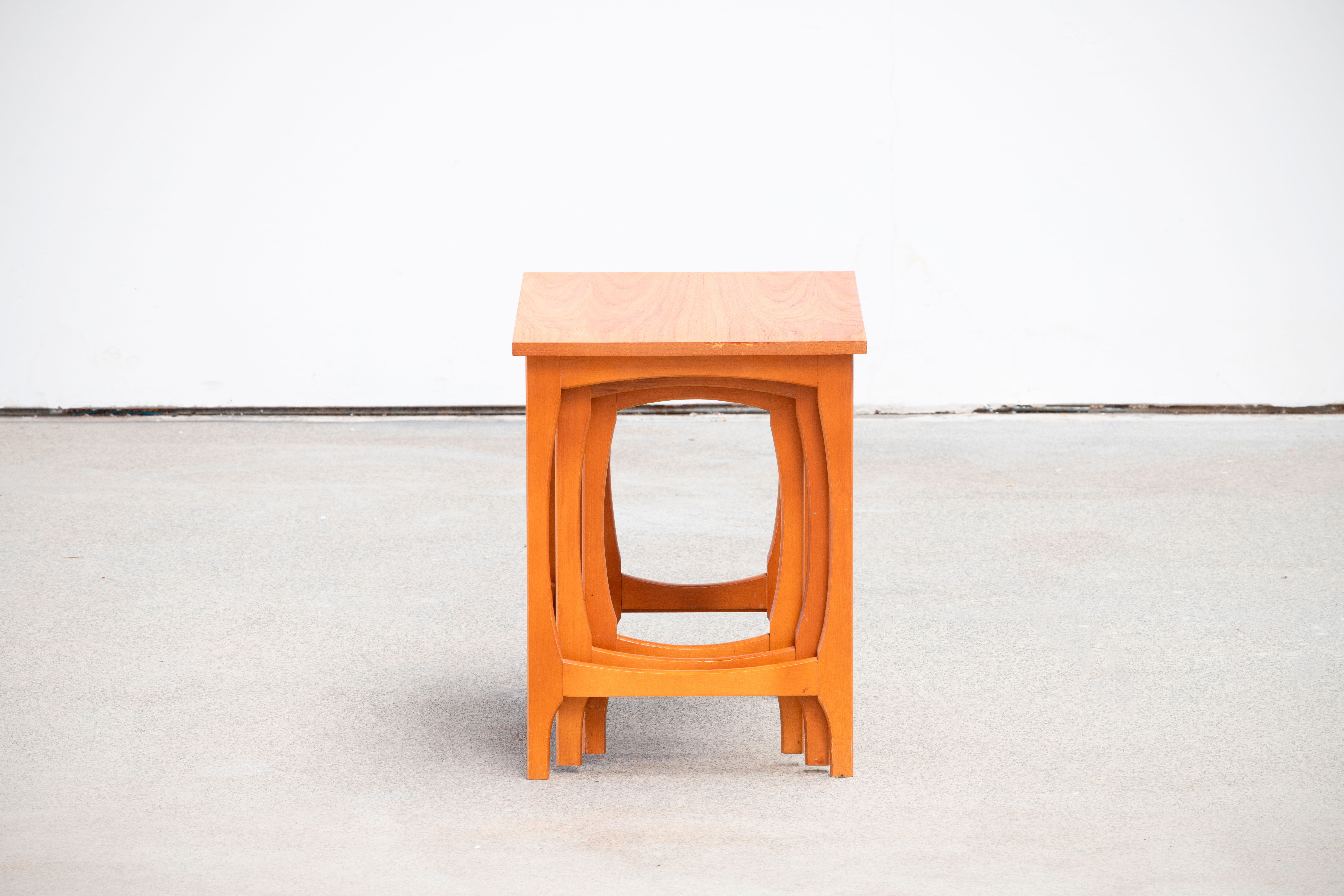 Tables basse gigogne (x3) scandinave vintage 1960