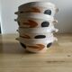 4 vintage Marais pottery bowls