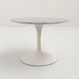 Tulip side table in marble by Eero Saarinen for Knoll, 1970