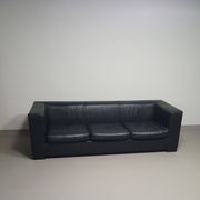 Wittmann leather sofa Camin by Paolo Piva