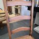 4 wooden and straw chairs – rustic chic style