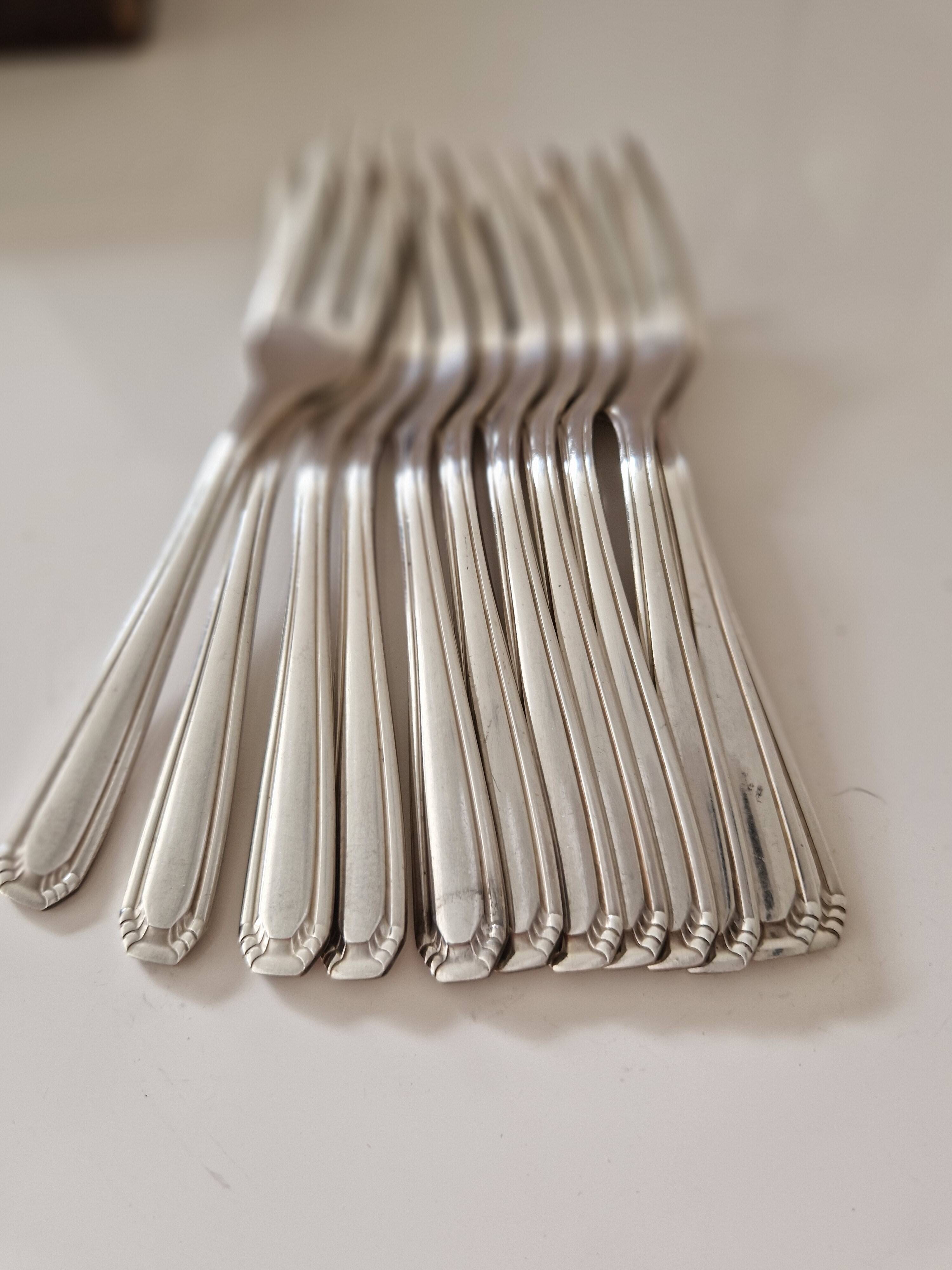 12 cake forks
