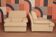 Danish Set of Armchairs Soft Cuschion Comfortable Wool Upholstery
