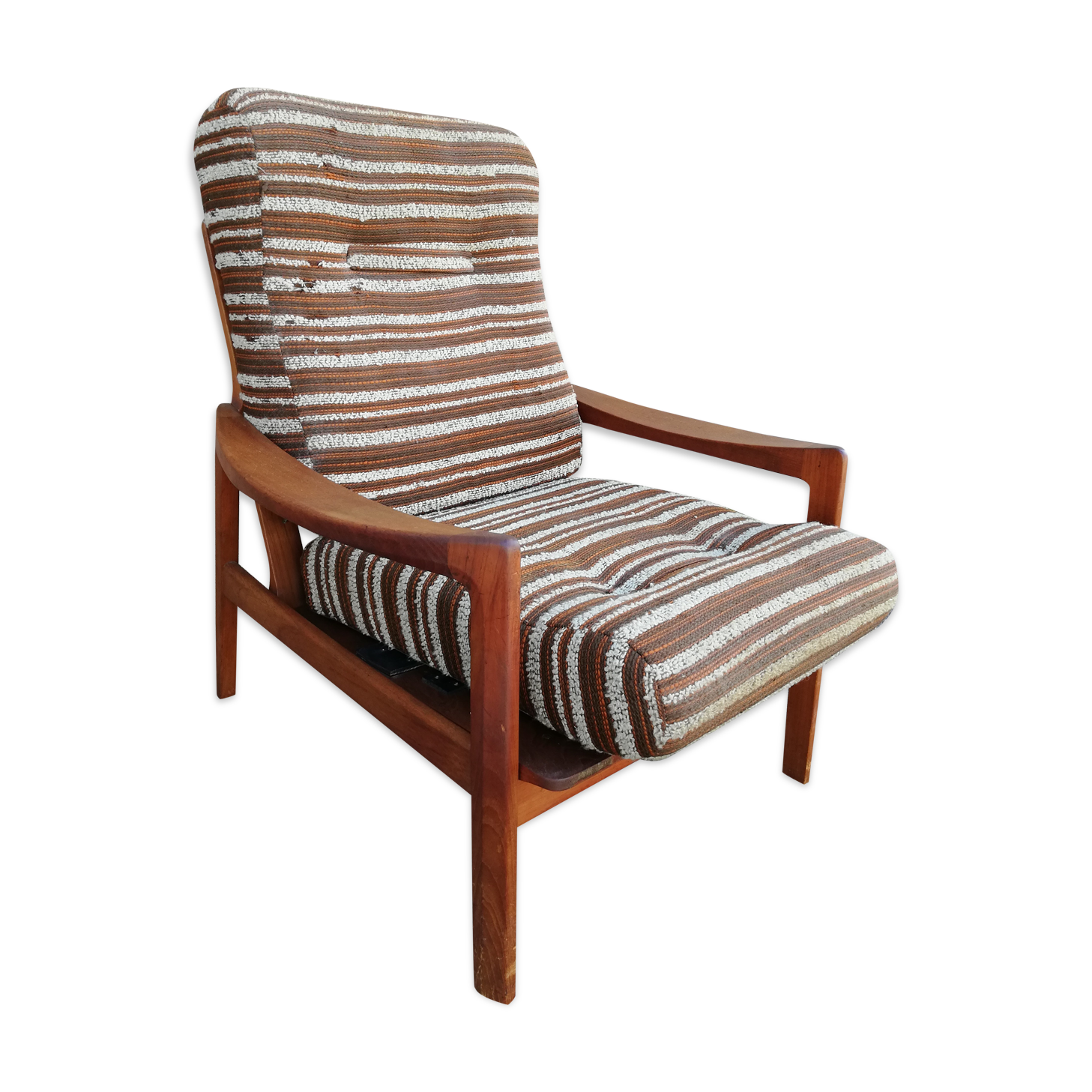 Scandinavian teak armchair