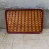 Woven rattan tray