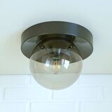 Applique murale vintage encastrée style Space Age du milieu du siècle, années 1980