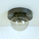 Vintage sconce flush mount mid-century ceiling light space age style 1980's