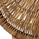 Karlskrona Rattan Wicker Chaise Lounge by Karl Malmvall for Ikea