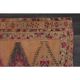 Vintage Turkish Hand-Knotted Wool Cotton Orange Runner Rug 85x344