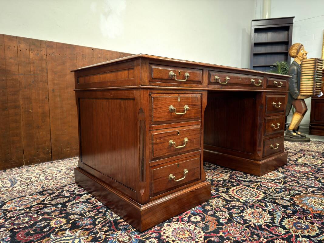 Classic English Globe Wernicke Desk