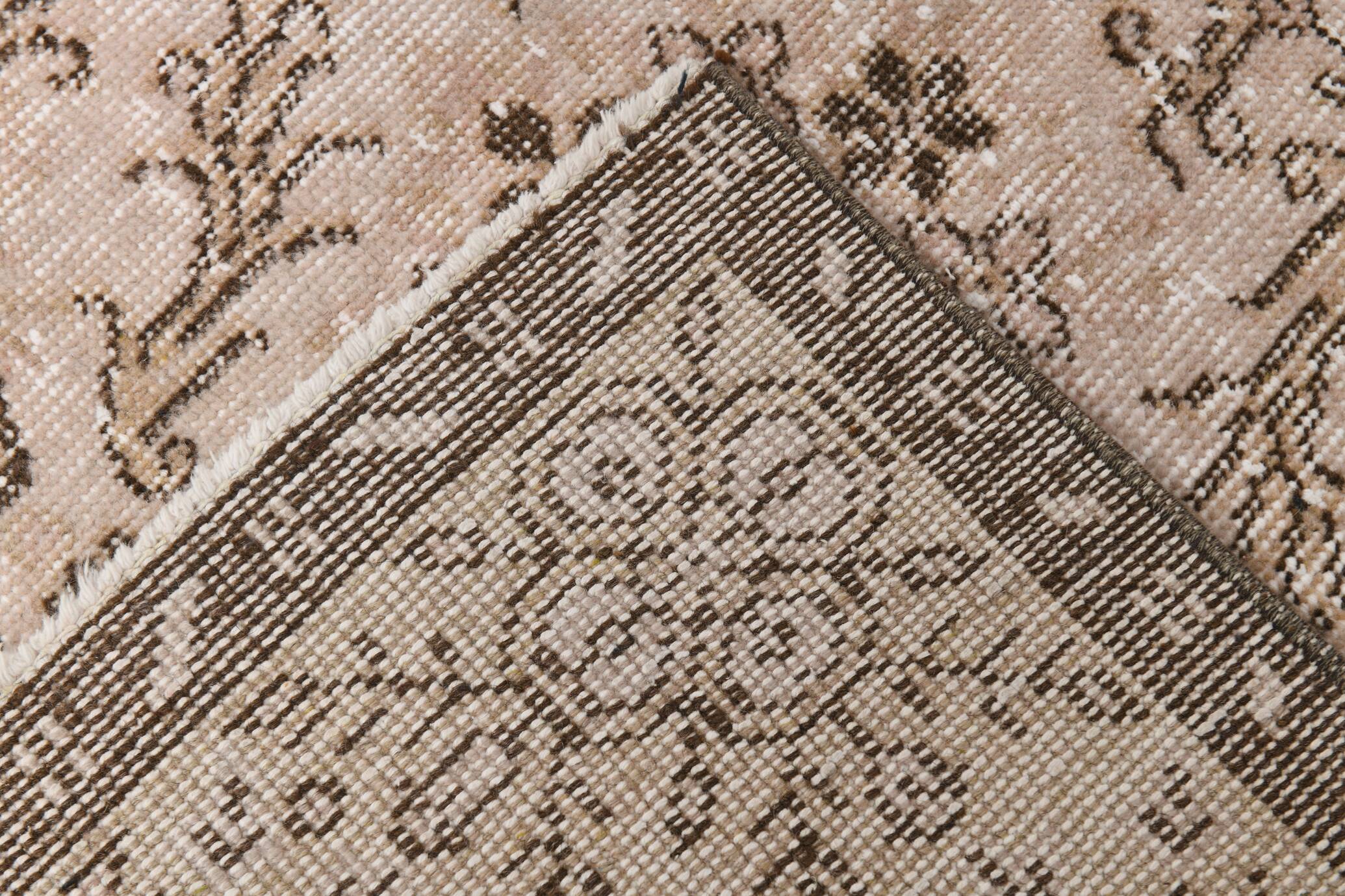 6x10 Light Pink Orientel Vintage Area Rug, 187x300Cm