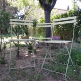 3 garden folding chairs