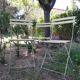 3 chaises pliantes de jardin