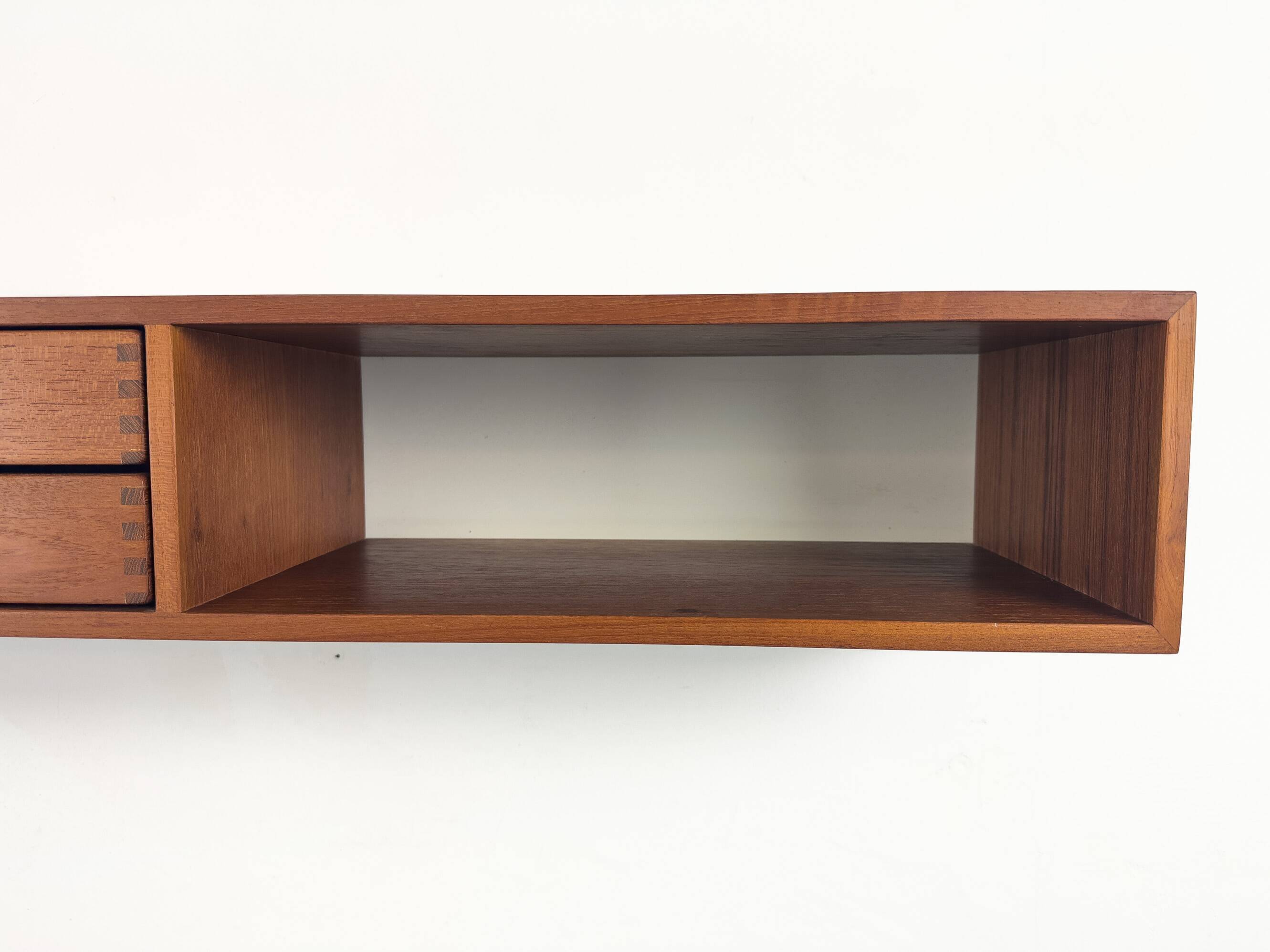Teak Wall Console No. 132 by Kai Kristiansen for Aksel Kjersgaard, 1960s