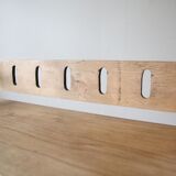 Folding wooden bookseller shelf