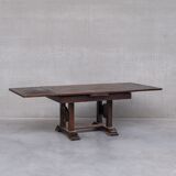 French oak deco dining table
