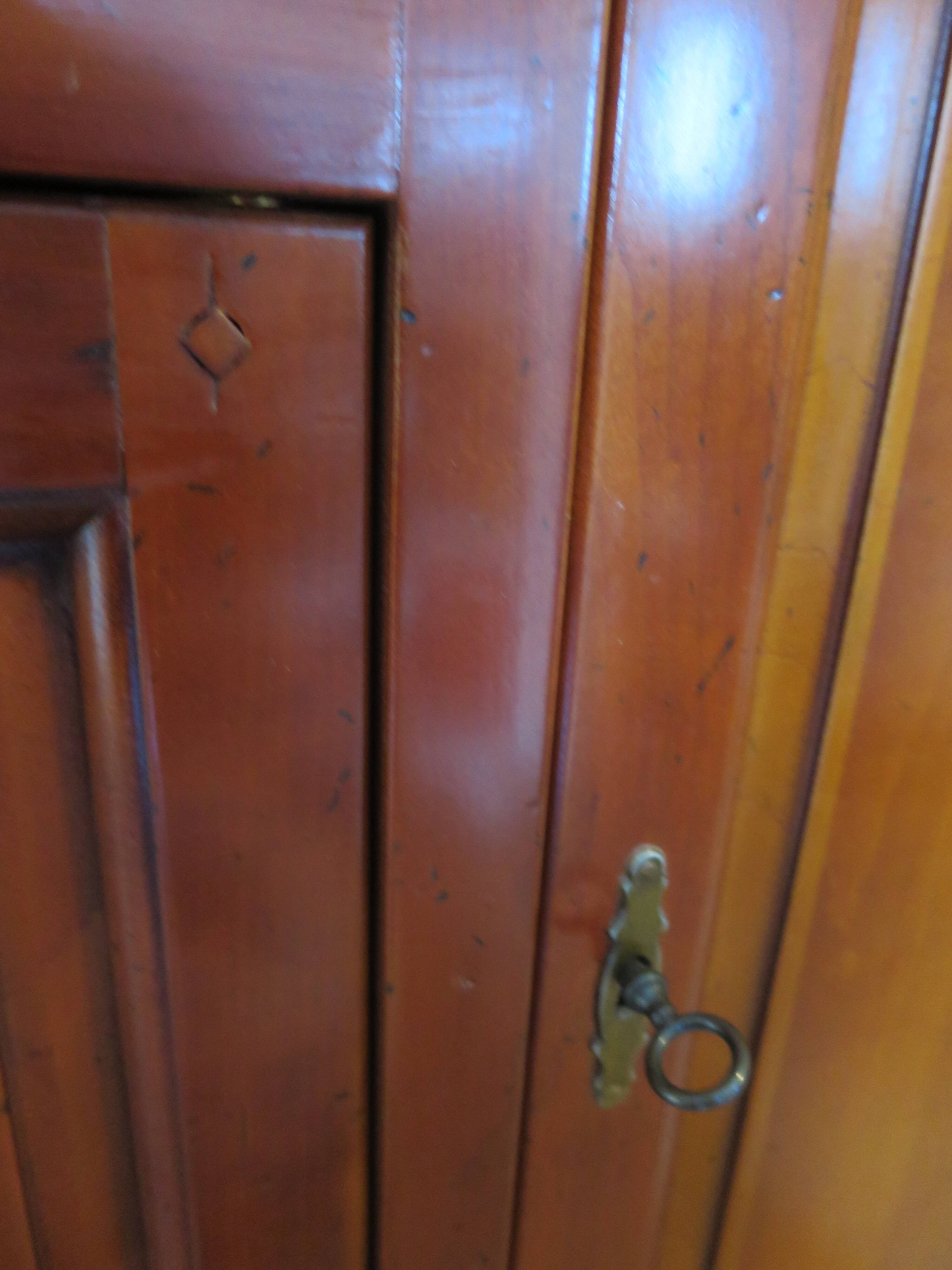 Sideboard - Long entrance cabinet - 1 drawer - 3 doors - solid wood - Louis Philippe