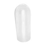 Cylindrical glass globe