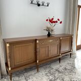 Louis XVI style mahogany sideboard – Satin finish, perfect condition