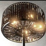 Solid Crystal/Metal Floor Lamp - Marble base