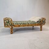 Italian Bamboo Daybed, 1960s